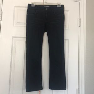 CAbi style # 517 Black Capri Bootlet Skinny Jean